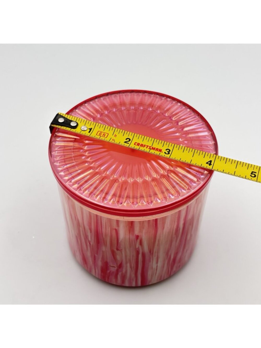 Bath & Body Works Champagne Toast 3 Wick Jar Candle Pink Glass Lid 14.5 oz - Picture 13 of 15